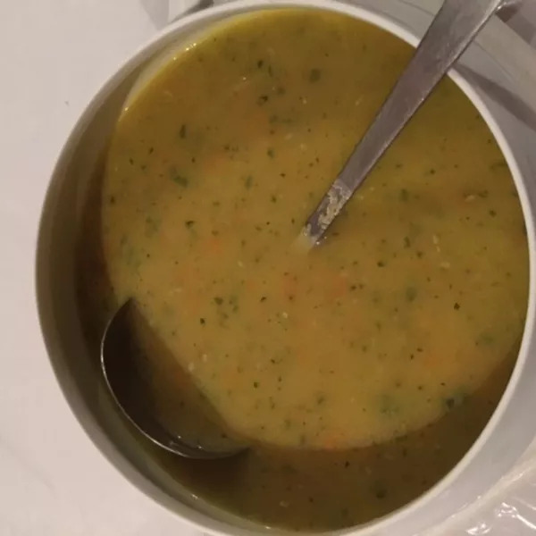 Soupe courge courgette sanspomme de terre