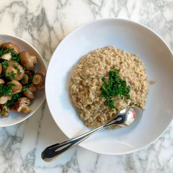 Risotto aux champignons