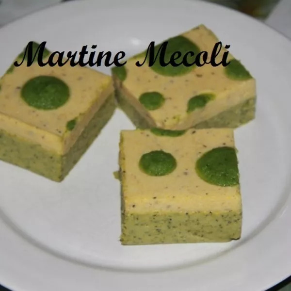 Polenta aux brocolis et Roquefort sans cook'in