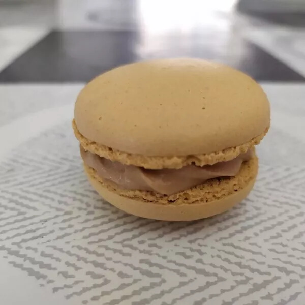 Macarons chocolat caramel