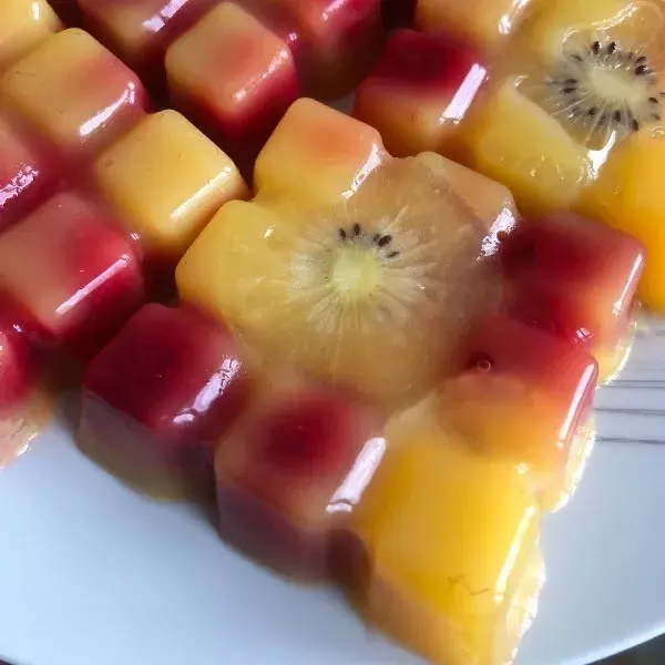 Gelée de fruits frais 