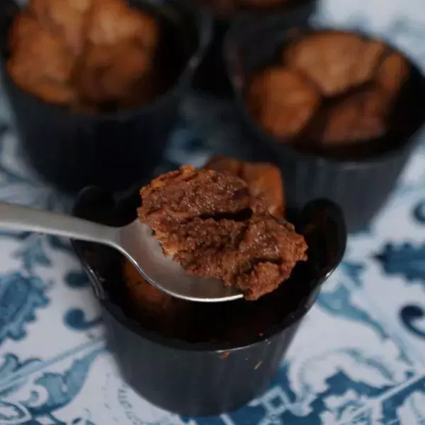Mini-soufflés au chocolat