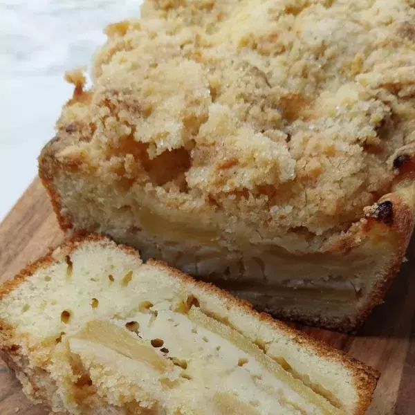 Crumb cake aux pommes