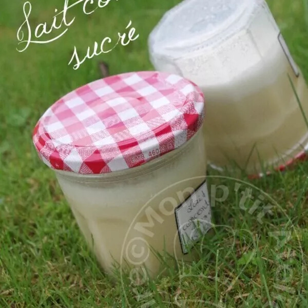 Lait concentré sucré