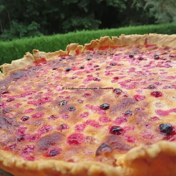 Tarte aux groseilles