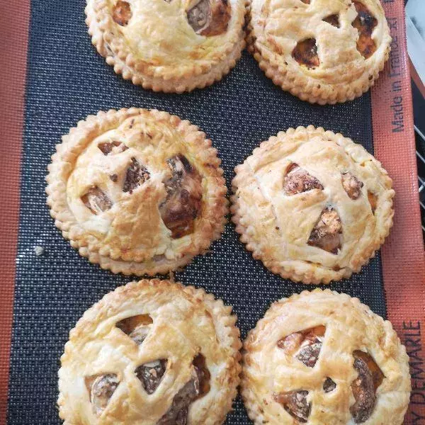 Tourte potimarron chèvre 