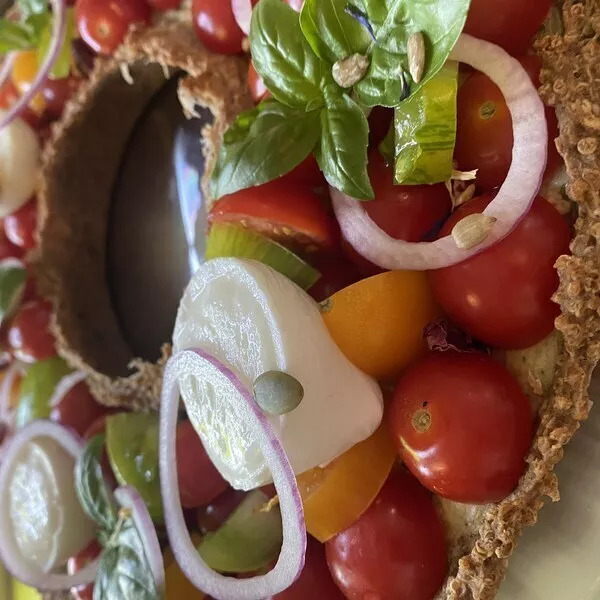 Tarte éstivale au quinoa