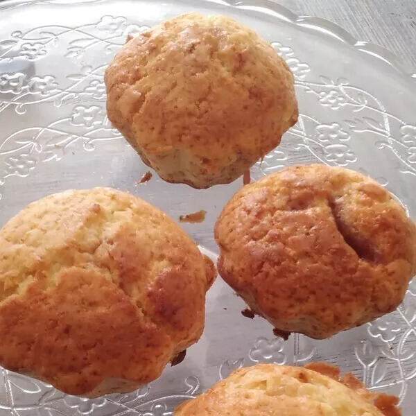 muffins au coeur de confiture