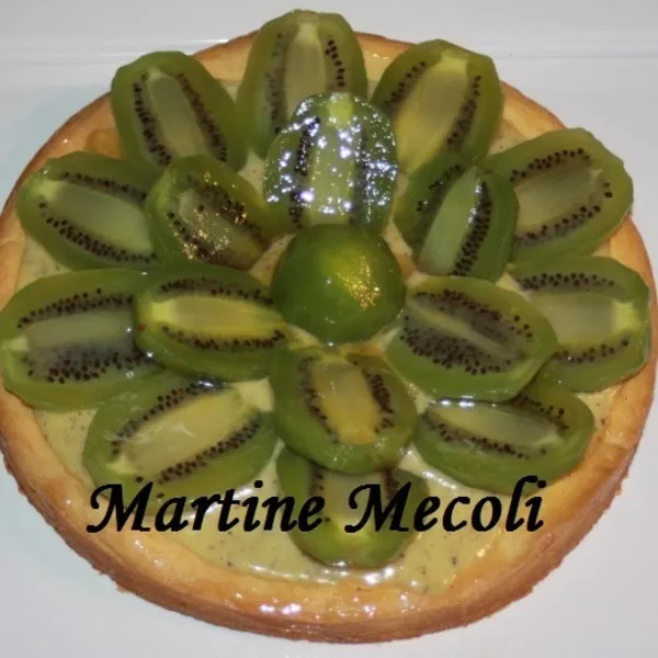 Tarte aux kiwis sans cook'in