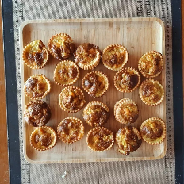 Mince pies au magret de canard et chèvre