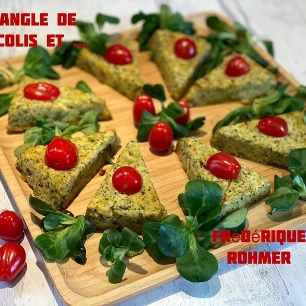 Triangle de brocolis 