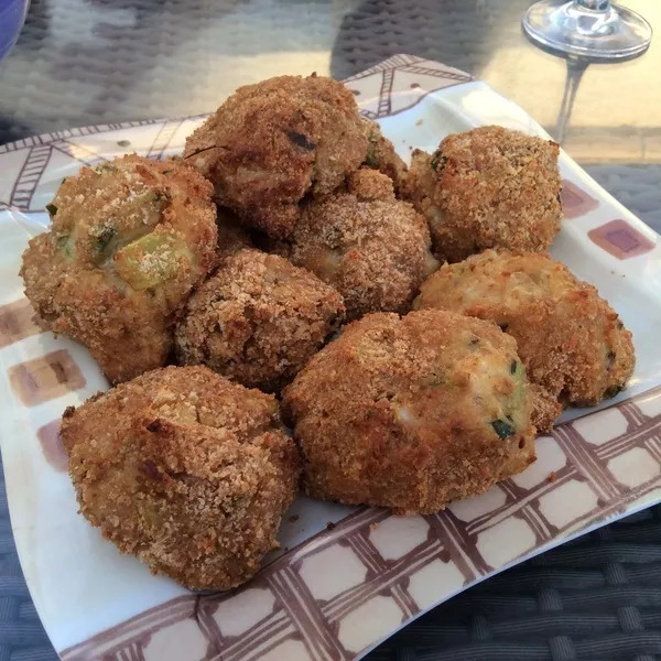 Boulettes courgettes menthe