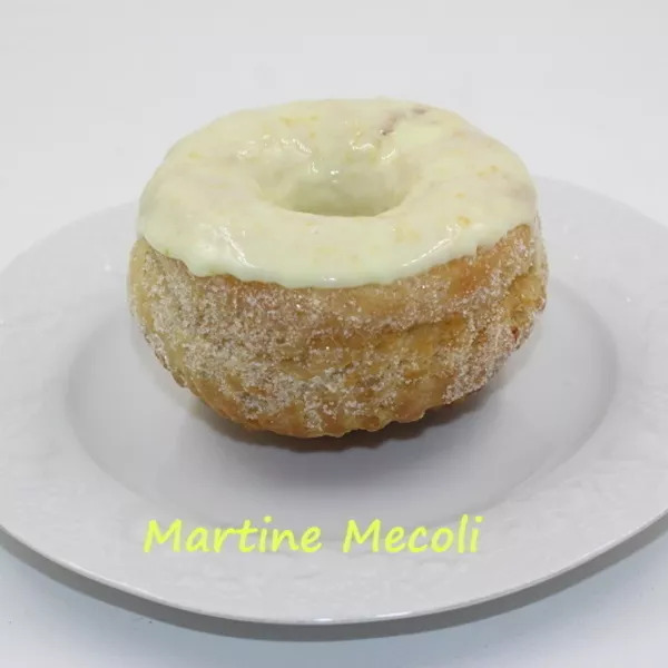 Cronuts au citron au four