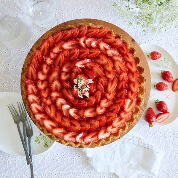 Tarte aux fraises