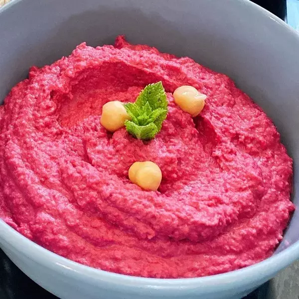 Houmous de betterave