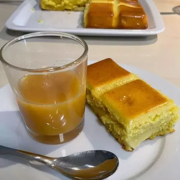 Fondant aux pommes et son caramel au beurre salé