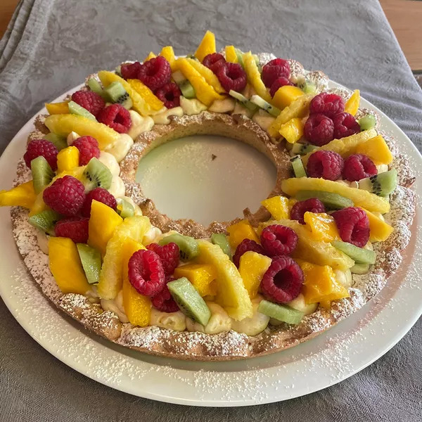 Tarte aux fruits frais de saison 