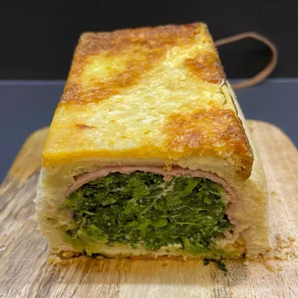 Croque épinards -ricotta 