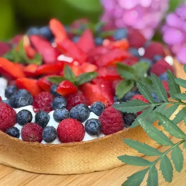 Tarte aux fruits rouges 