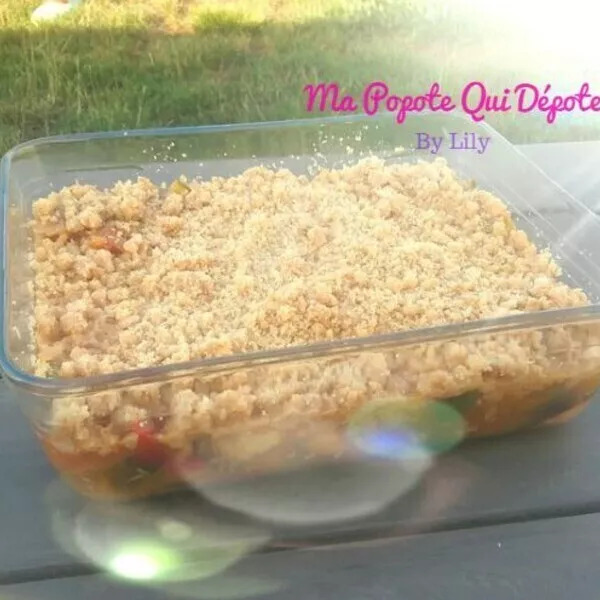 Crumble aux légumes du soleil