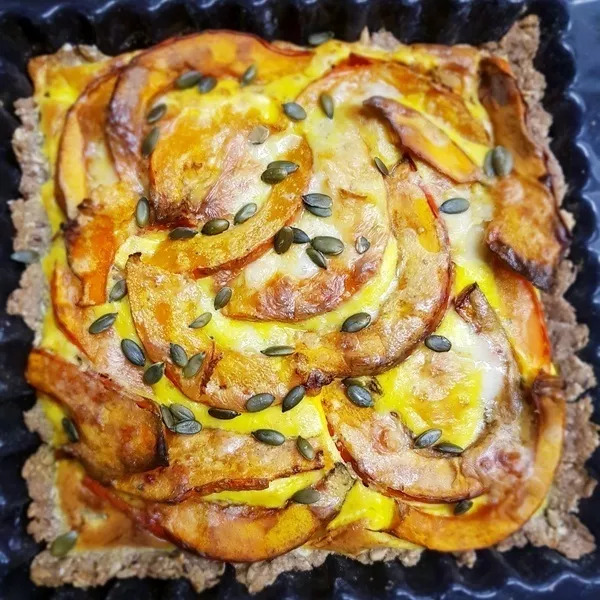 TARTE POTIMARRON GORGONZOLA