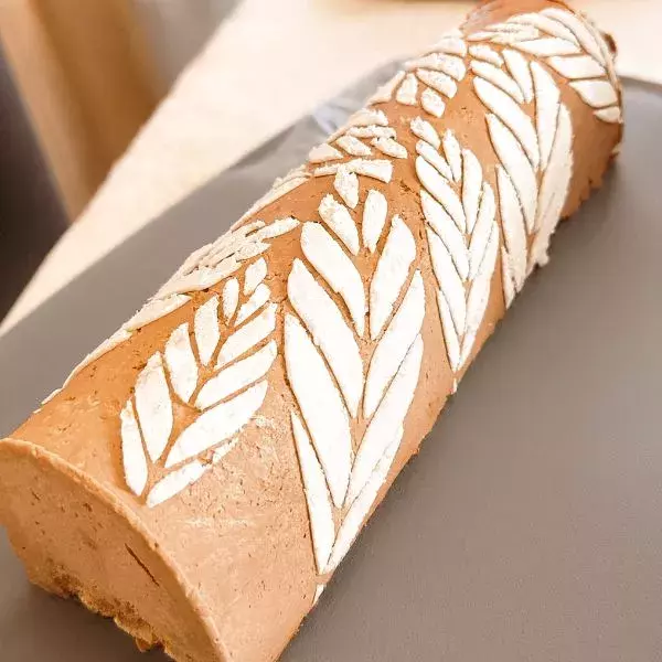 Bûche trianon - une recette inspirée de Christophe Felder