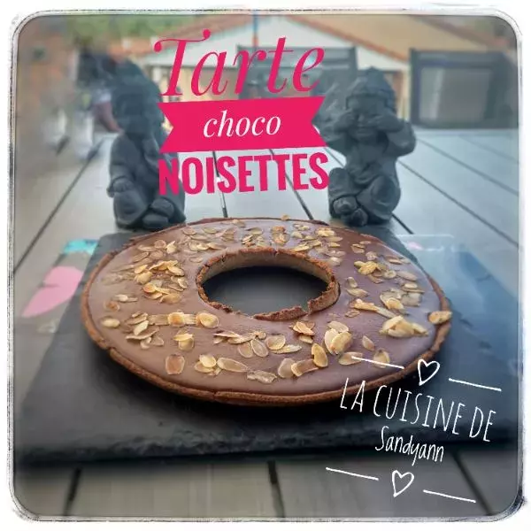 Tarte choco noisette