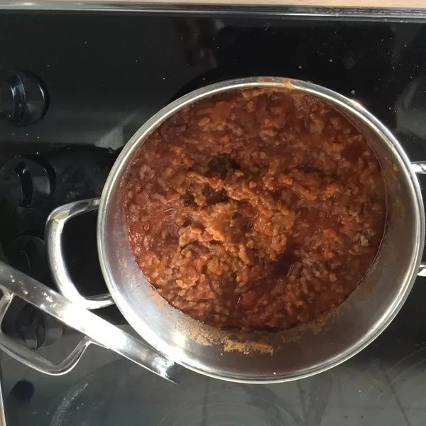 Sauce bolognaise goûteuse comme là-bas