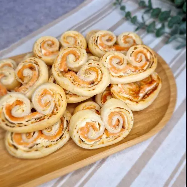 Palmiers au saumon