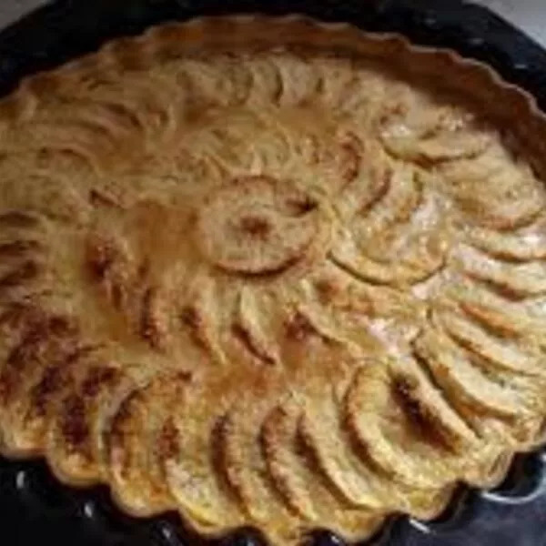 Tarte aux pommes alsacienne