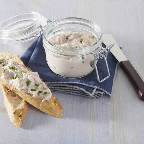 Rillettes au chèvre et au thon