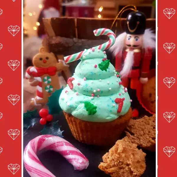 Cupcakes de noël épicés