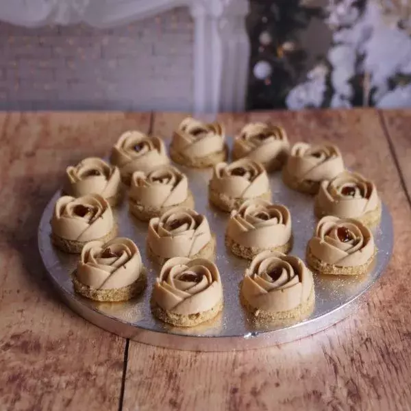 Mini-panacottas de foie gras