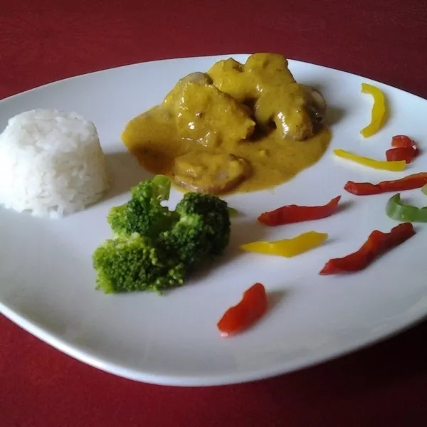 Poulet au curry