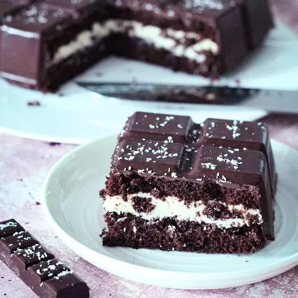 Gâteau choco-coco façon Kinder Délice