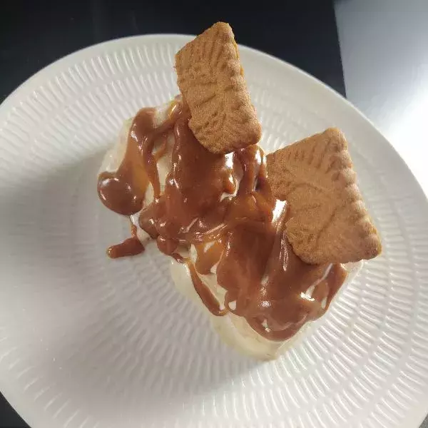 Glace au spéculoos 