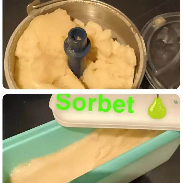 Sorbet poire