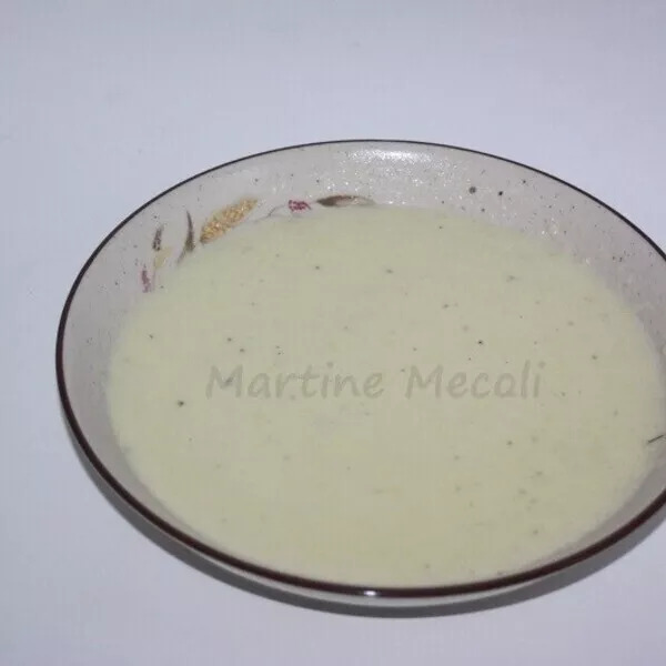 Velouté de navets sans cook'in