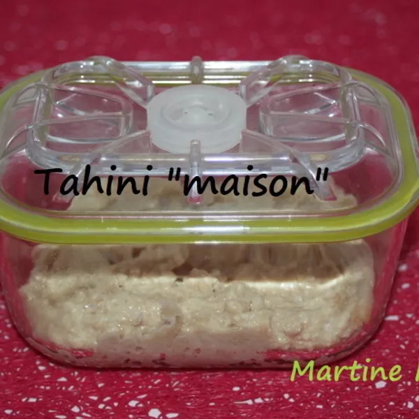 Tahini maison ou purée de graines de sésame sans cook'in