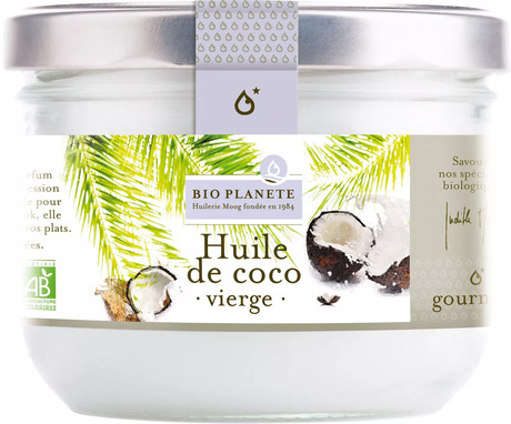 Huile de coco vierge, biologique, 400 ml