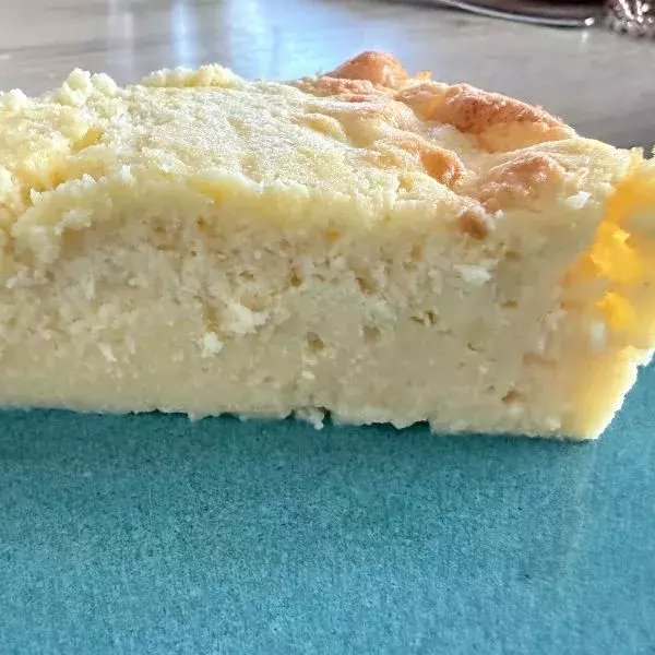 Un gâteau magique au citron - Flan / Génoise - Chez Nanou