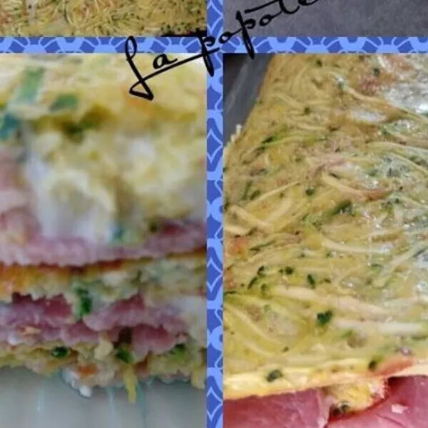 Roulé Courgettes Jambon Blanc au Icookin