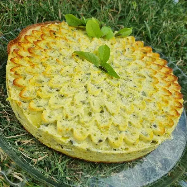 Flan de courgettes 😋