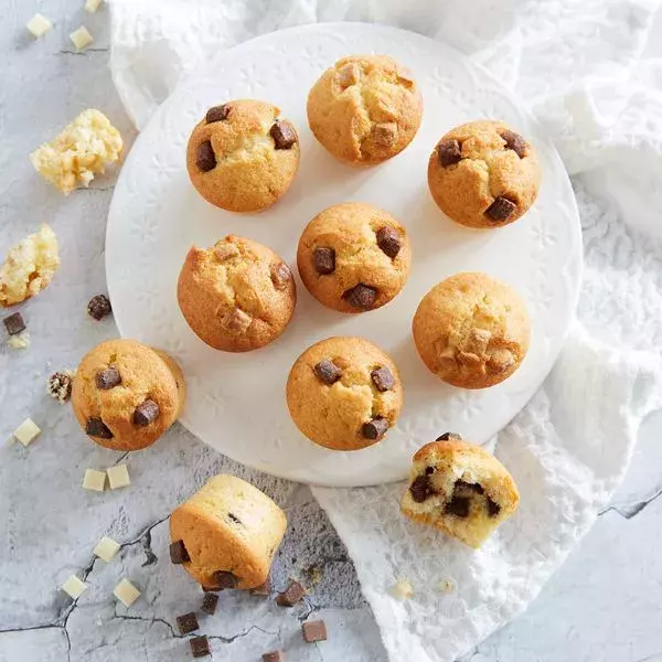 Muffins aux pépites de chocolat