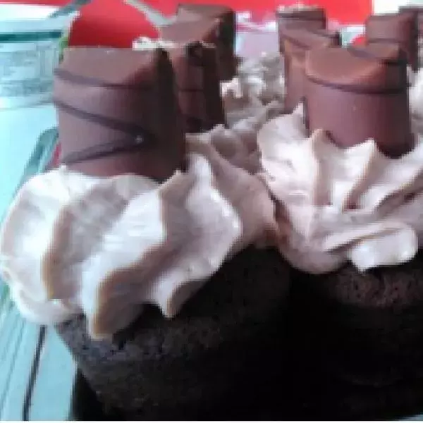 MINI-CUPCAKES AU KINDER BUENO