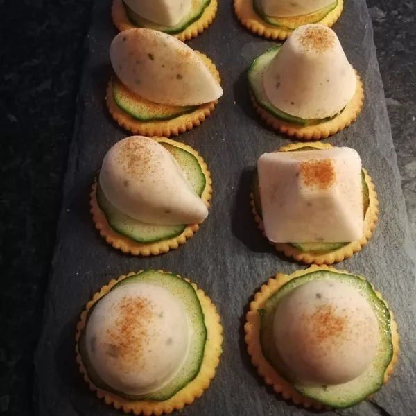 Bouchées mousse de thon au Tornado