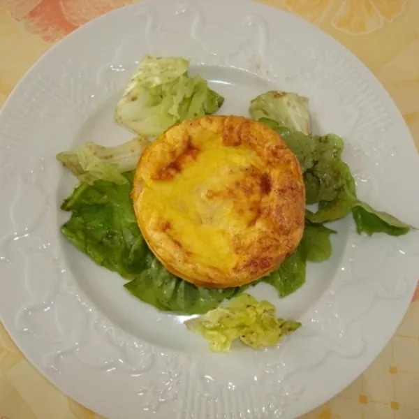 Quiche Lorraine sans pâte