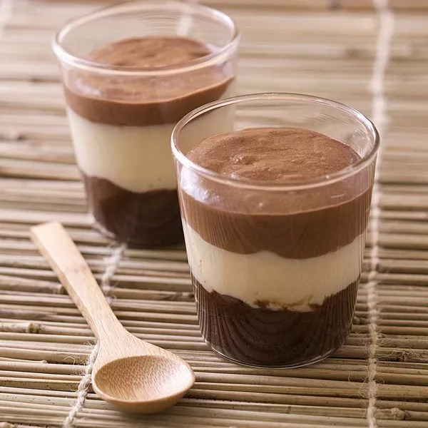 Mousse trois chocolat 