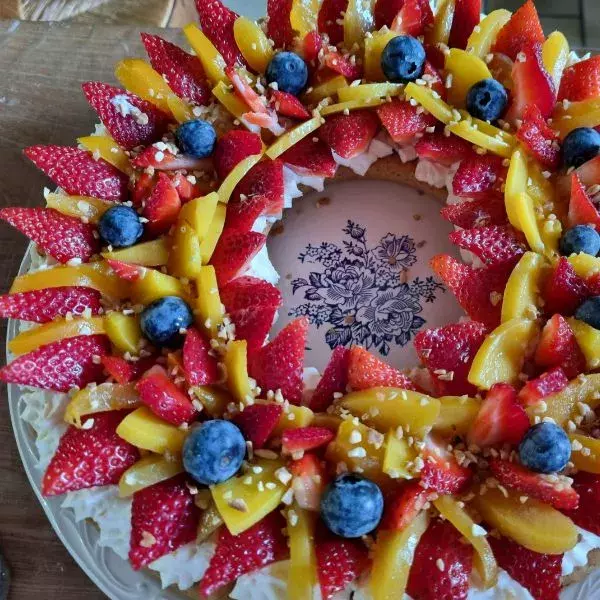 tarte amande aux fruits