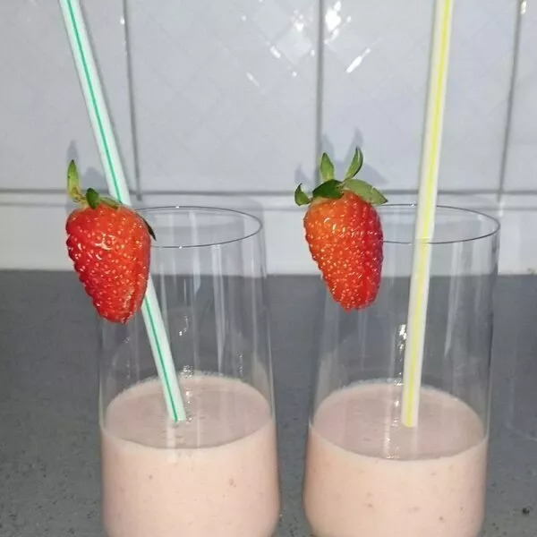 Milk Shake Fraises Ananas 